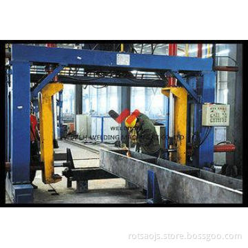 Tandem Twin Gas-Shield Backing Box Beam Welding Machine , A